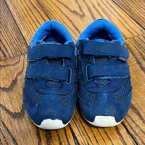 Pediped Kids Blue Sneakers - Picture 2 of 15